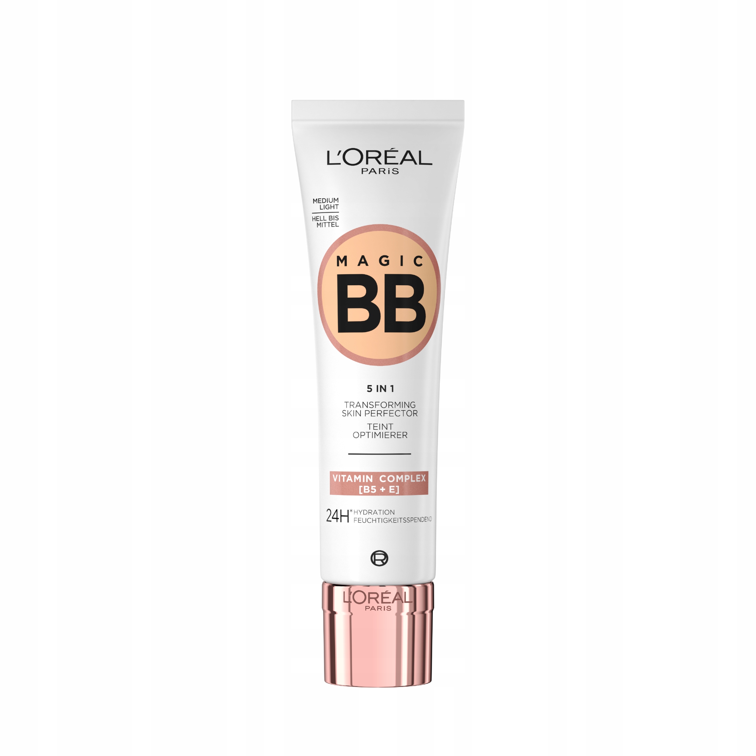 L'Oreal Magic Krem Do Twarzy BB 03 Medium Light SPF20 Z Wit E i B5 30ml