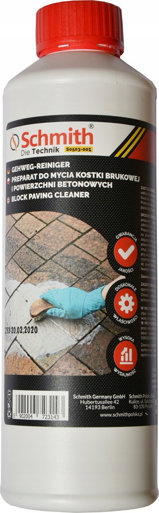 

Schmith Płyn Do Czyszczenia Kostki z Plam Oleju 1