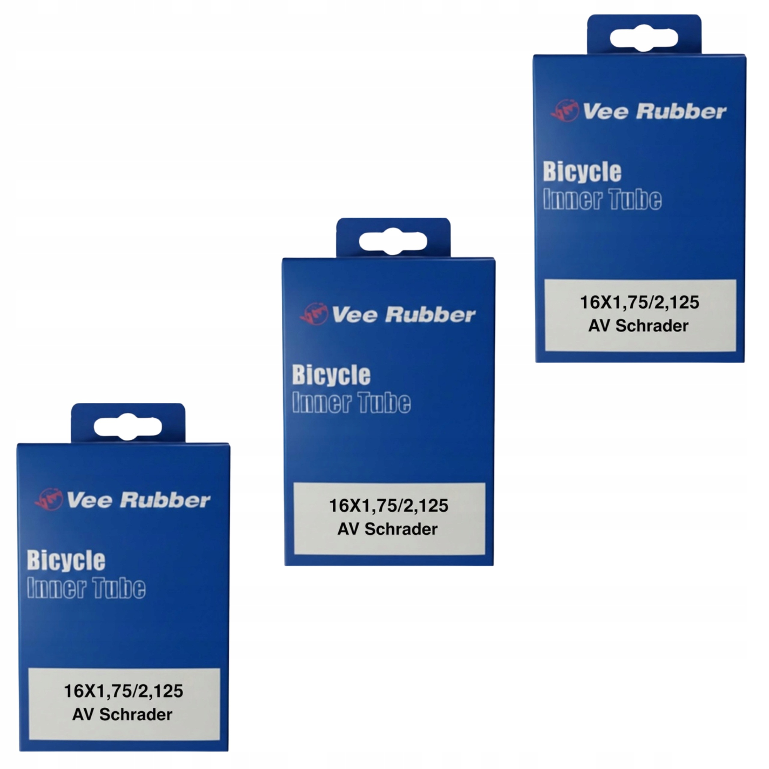 Dętka rowerowa 16×1,75/2,125 Av Schrader Vee Rubber wentyl samochodowy Av