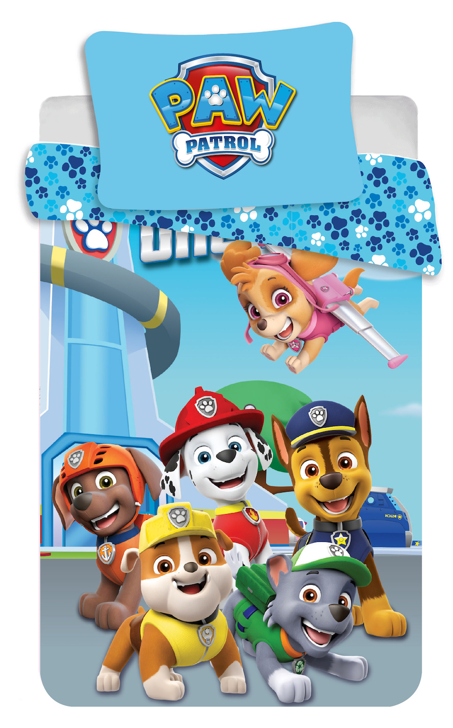 

Pościel Do Łóżeczka 90x120 Paw Psi Patrol Chase