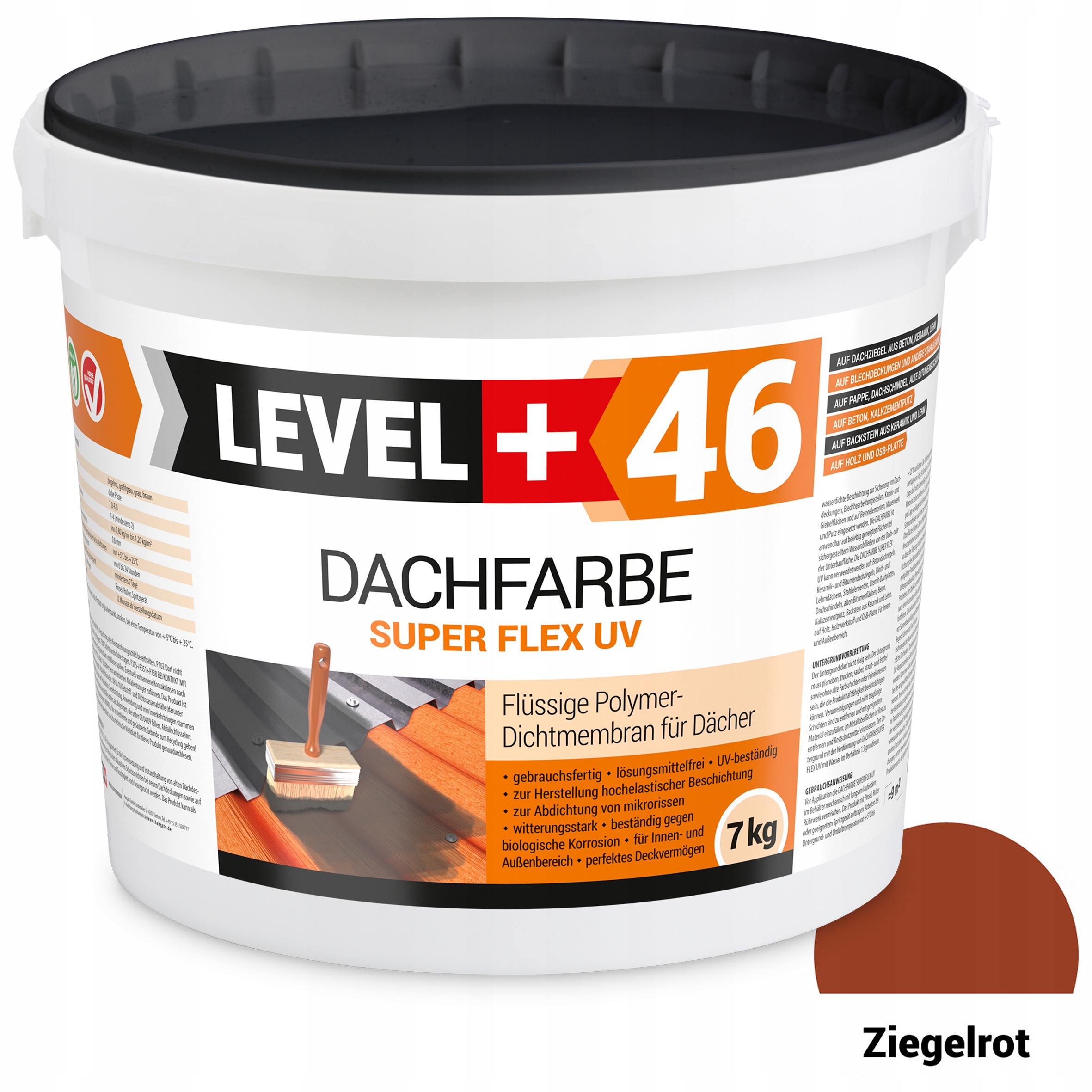 

Farba dachowa płynna membrana ceglasta 7 kg RM46