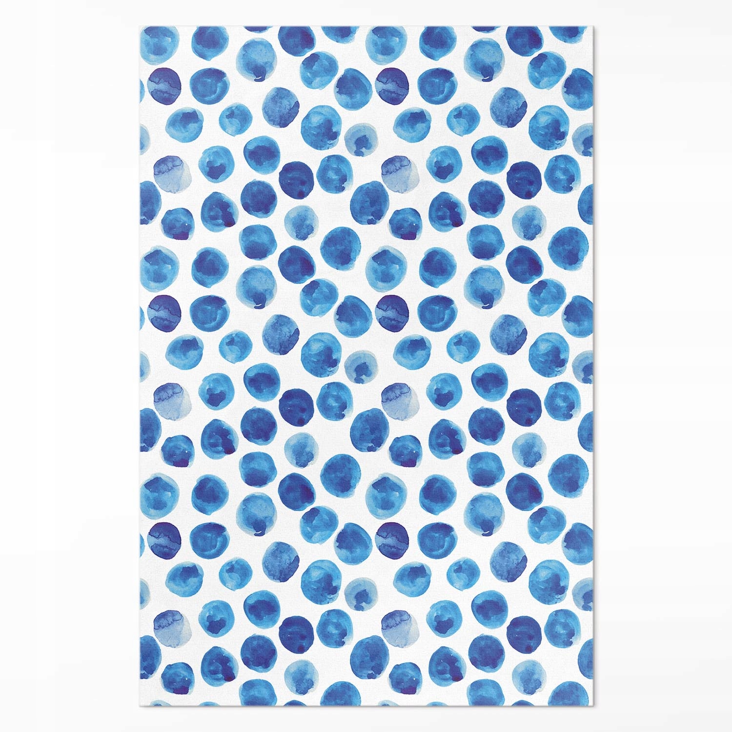 Vnútorný dekoratívny koberec Akvarelové bodky maľované tvary 80x120 cm