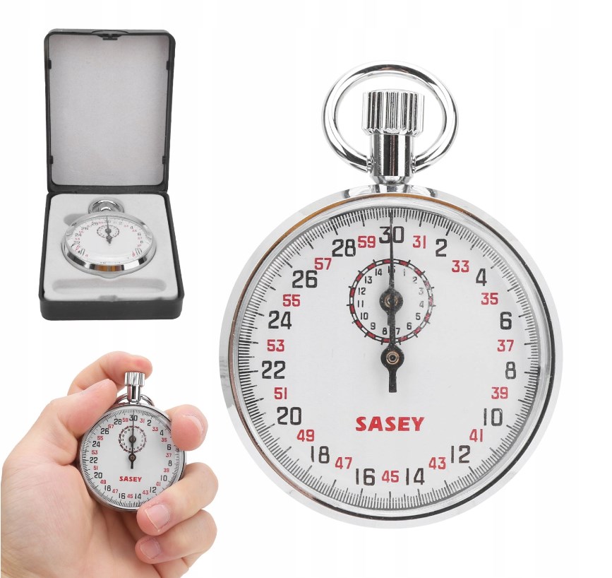 Mechanický okrúhly športový chronograf