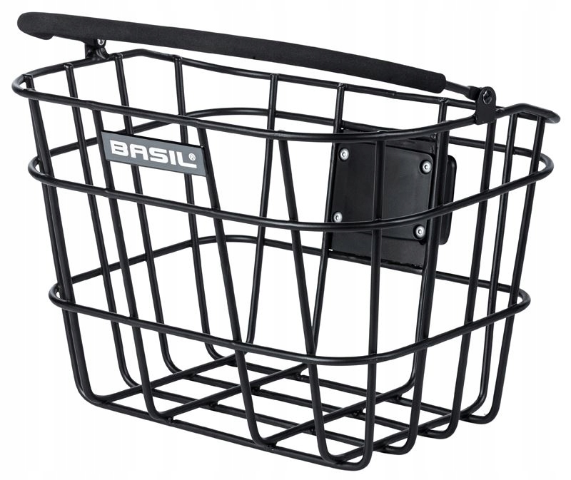 Kosz na kierownicę Basil Bremen Alu Be/kf alu Płytka Mocująca Klickfix