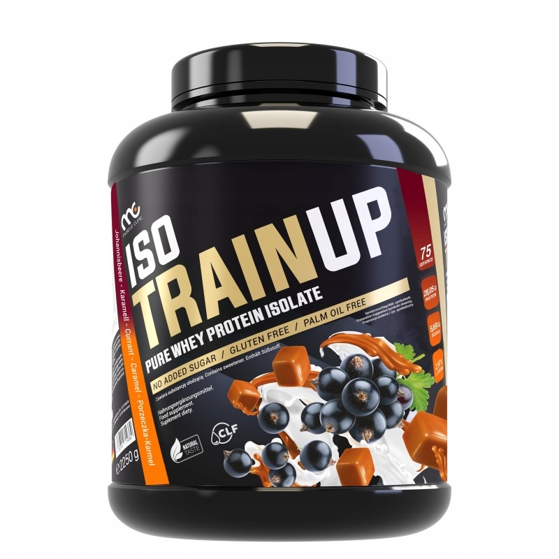Muscle Clinic Iso Train Up 2250g Wpi proteinový izolát čistý Top