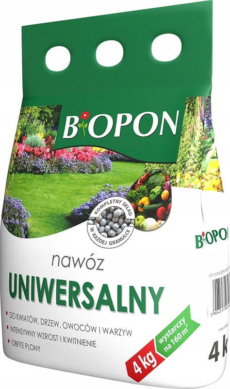 

Biopon nawóz granulowany Uniwersalny do ogrodu 4kg
