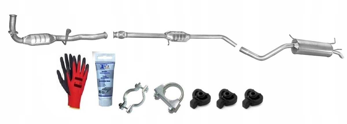 Renault Megane I 1.4 1.6 1995-2002 Tlumiče katalyzátor bonus