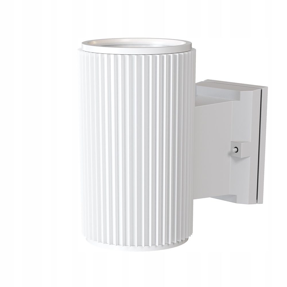 Lampa nástěnné svítidlo tuba venkovní bílé moderní Maytoni