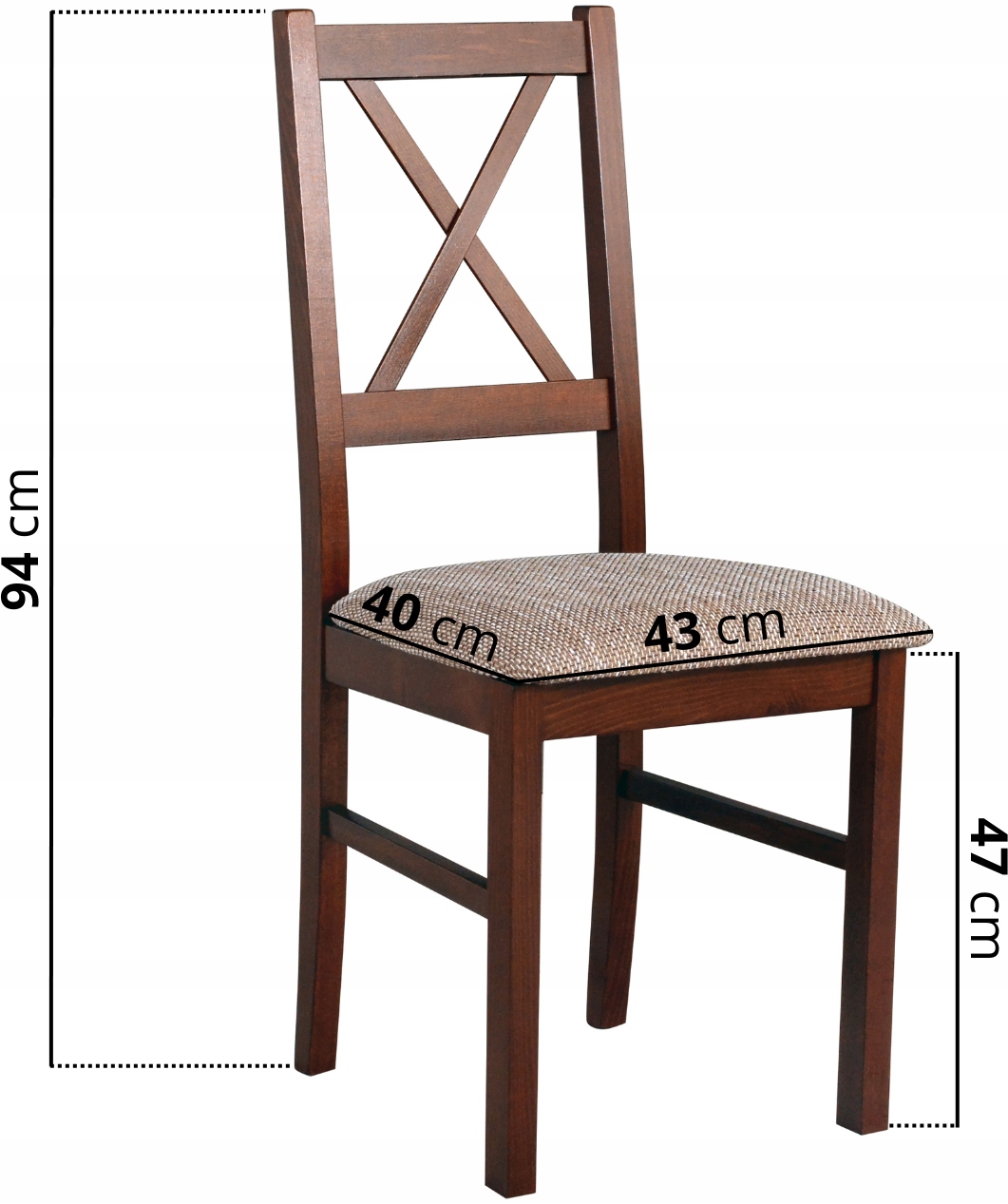 Stół okrągły 100 rozkładany 180 + 4 krzesła KOLORY Wysokość stołu 76 cm