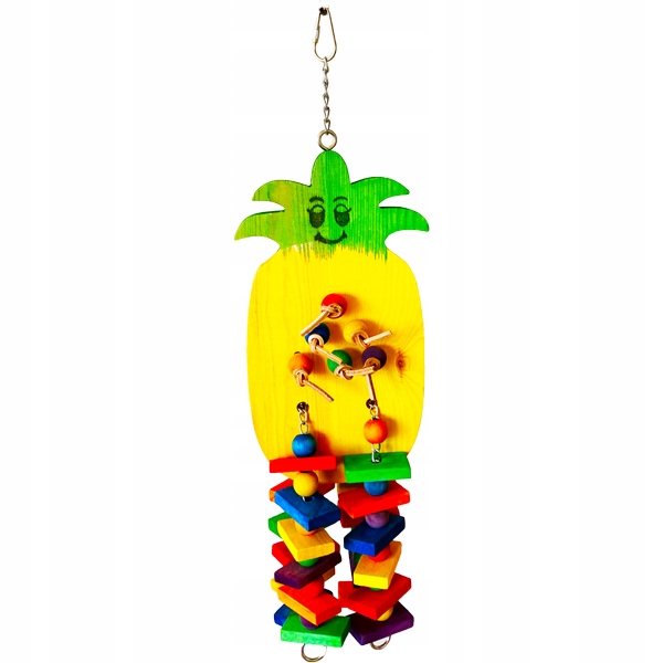 Levně Terra International Veselý ananas z křupavého dřeva s kůžemi L, 51 × 14 cm
