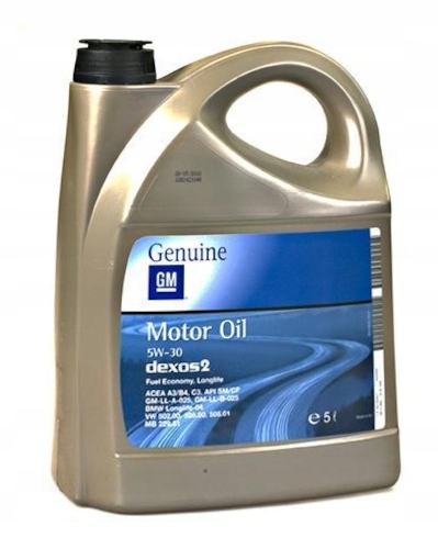Gm Dexos 2 5W30 5L