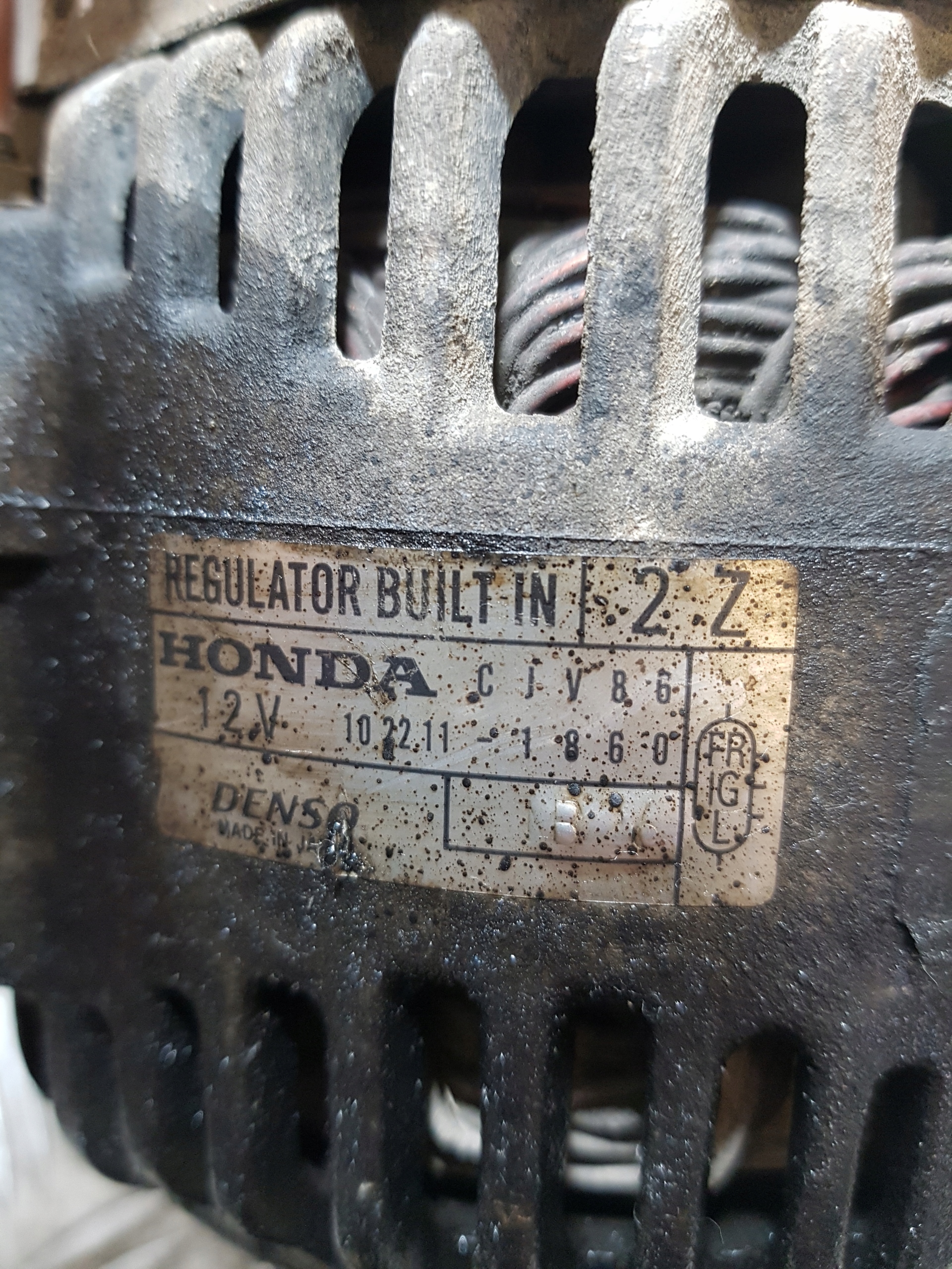 alternatore HONDA CR-V 2.0 e-VTEC CJV86-1860