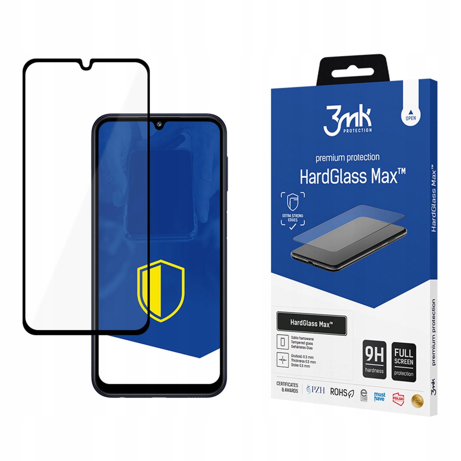 Samsung Galaxy M34 5G 3MK Hardglass Max Black