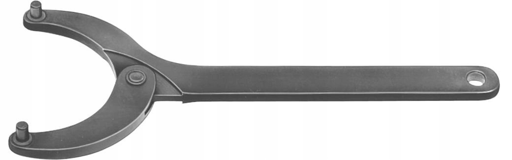 Klucz do nakrętek z otworami czołowymi przegubowy 18-40mm/3mm Amf