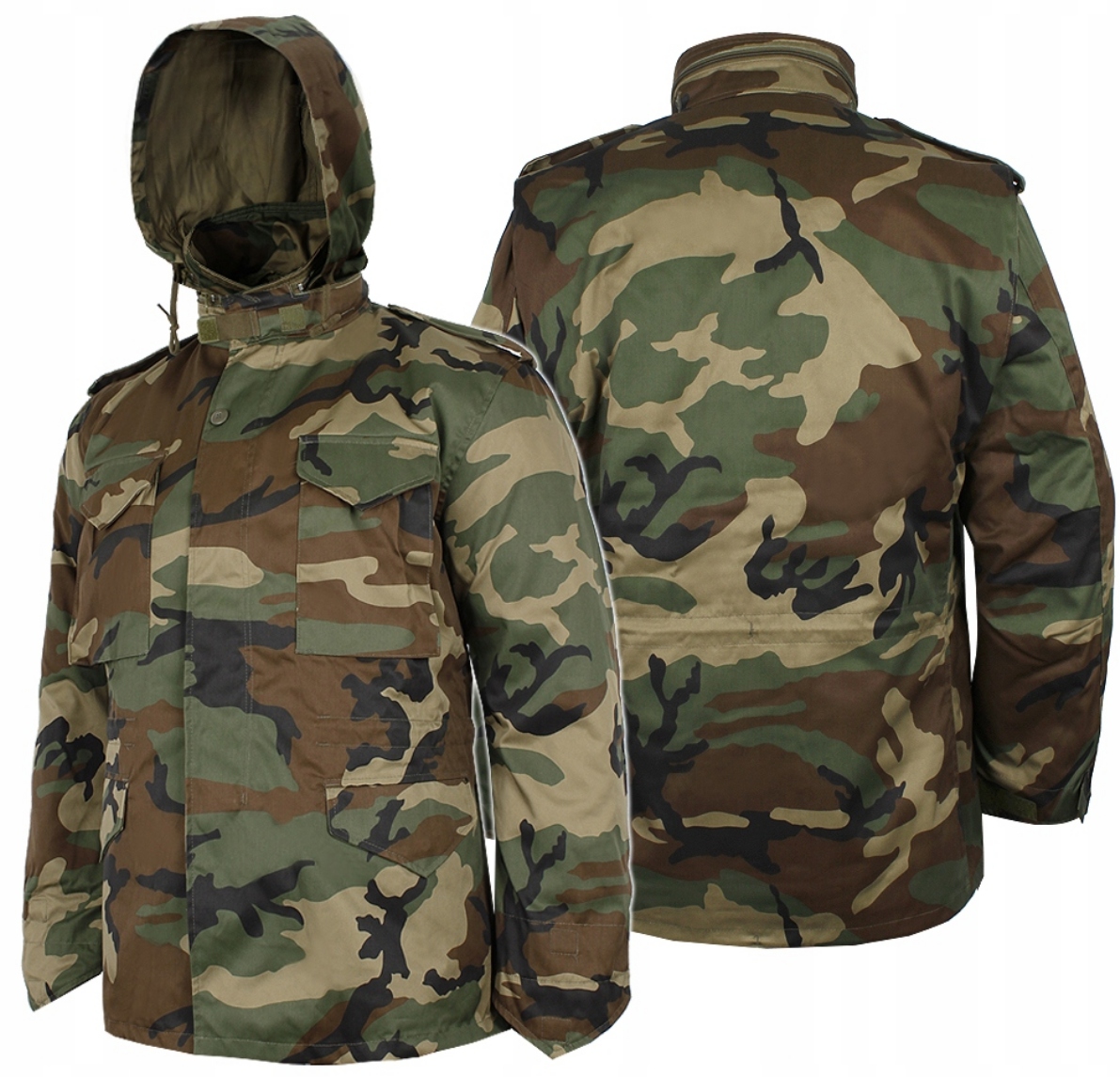 Kurtka Wojskowa Mil-tec M65 Parka 2w1 Asg Moro Woodland 3XL
