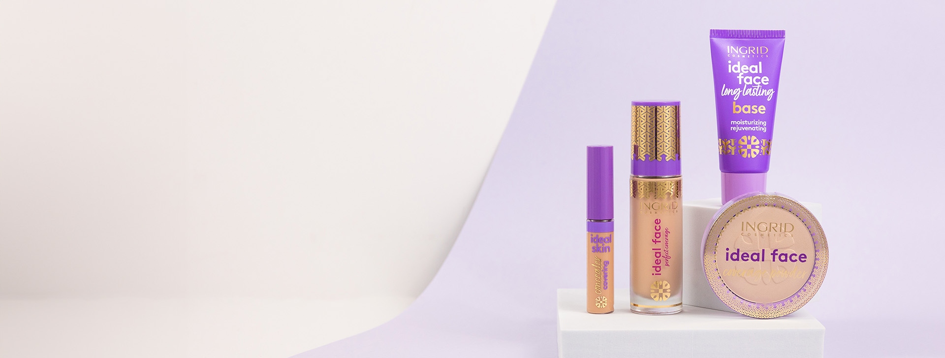 INGRID COSMETICS IDEAL FACE NAWILŻAJĄCA BAZA POD MAKIJAŻ 30 ML Stan opakowania oryginalne