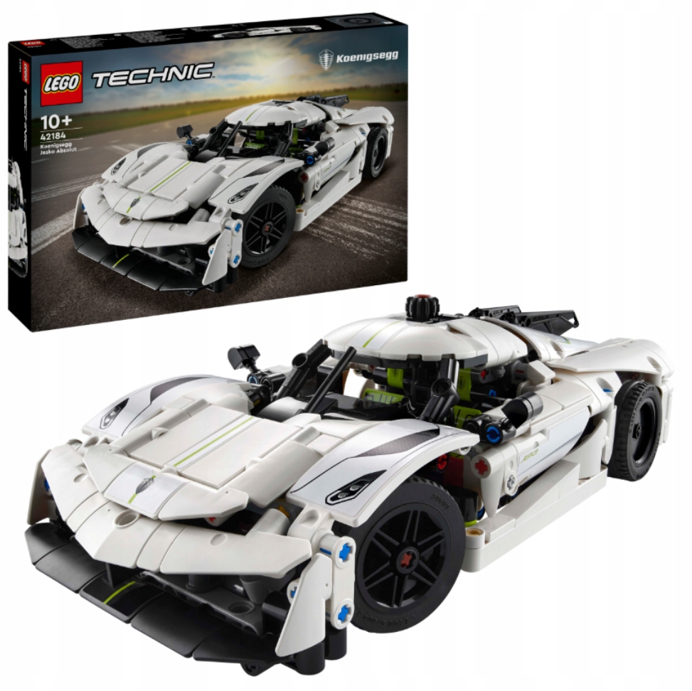Lego Technic 42184 Koenigsegg Jesko Absolut Auto Model 10+ 801EL.
