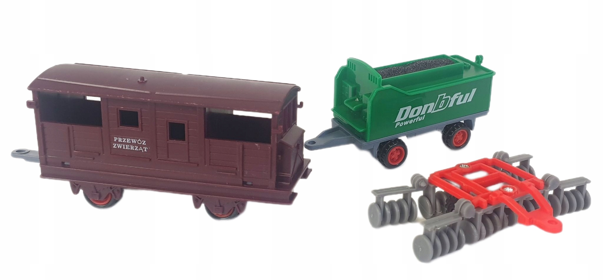 Maszyny Rolnicze Zestaw Traktory Maszyny i Kombajn - Idealne Dla Małych Wysokość produktu 24 cm