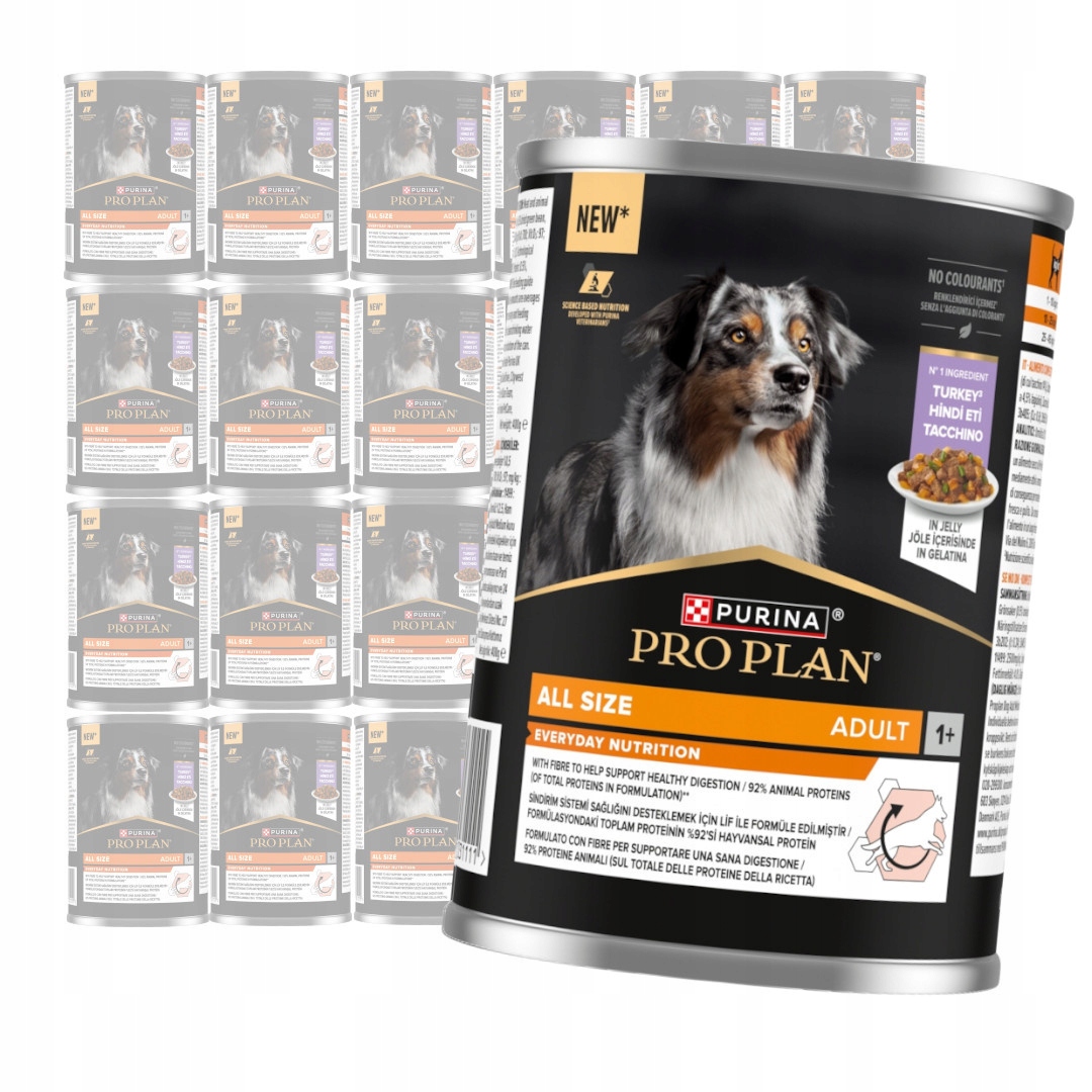 Levně Purina Pro Plan Everyday Nutrition 24x400g Krmivo pro psy s Krůta v želé