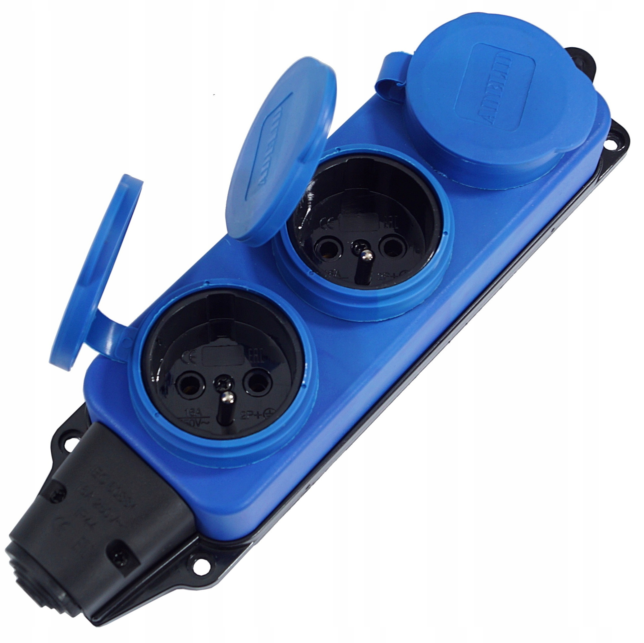 TRÓJNIK LISTWA GUMOWA GNIAZDO ROZGAŁĘŹNIK IP44