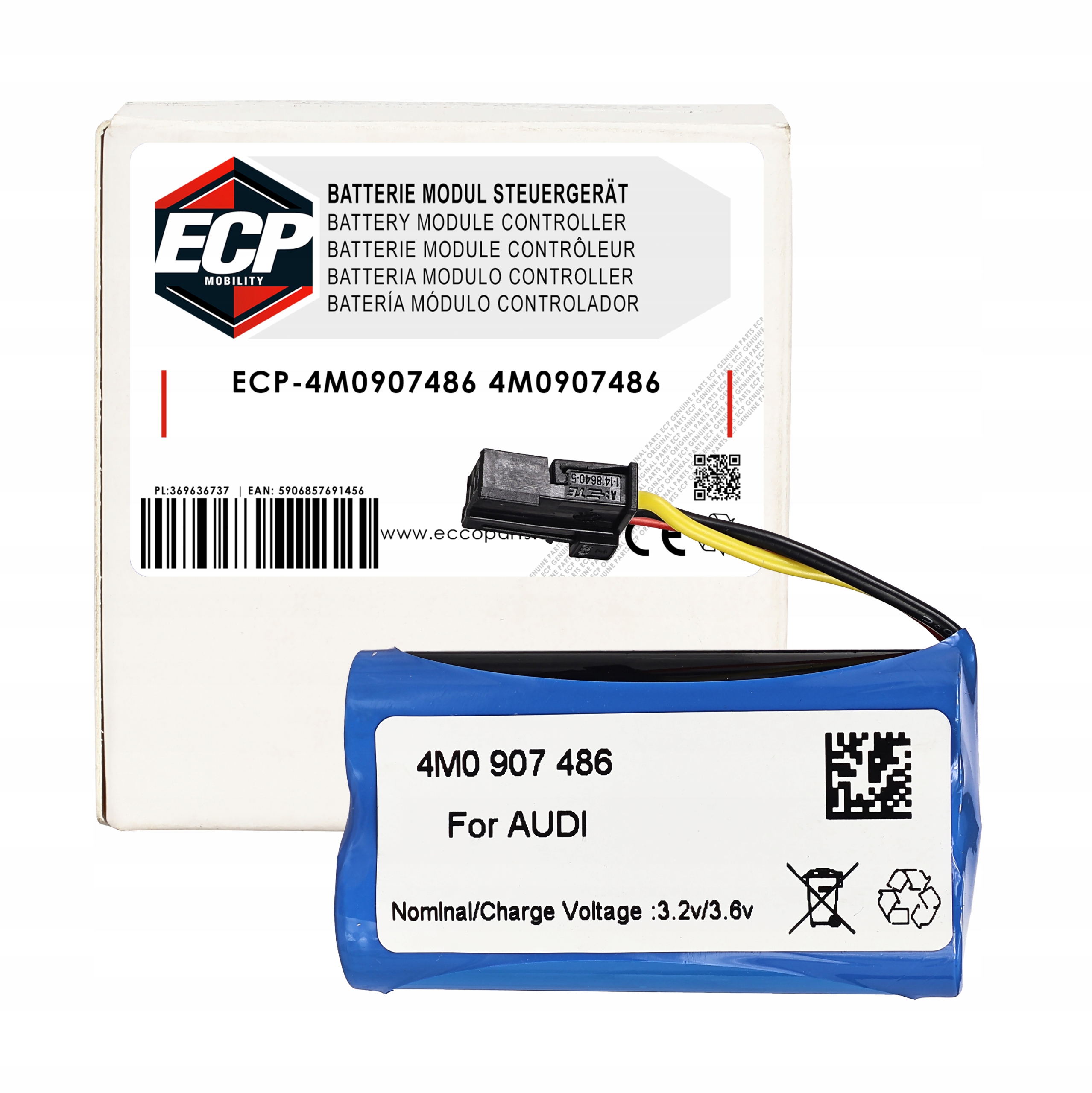 4M0907486 Baterie Modul Akumulátor Audi A6 A6 Avant Q5 Q7
