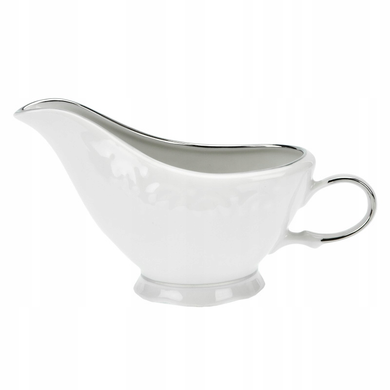 

Sosjerka Porcelanowa Irena 200ML Platynowy Pasek