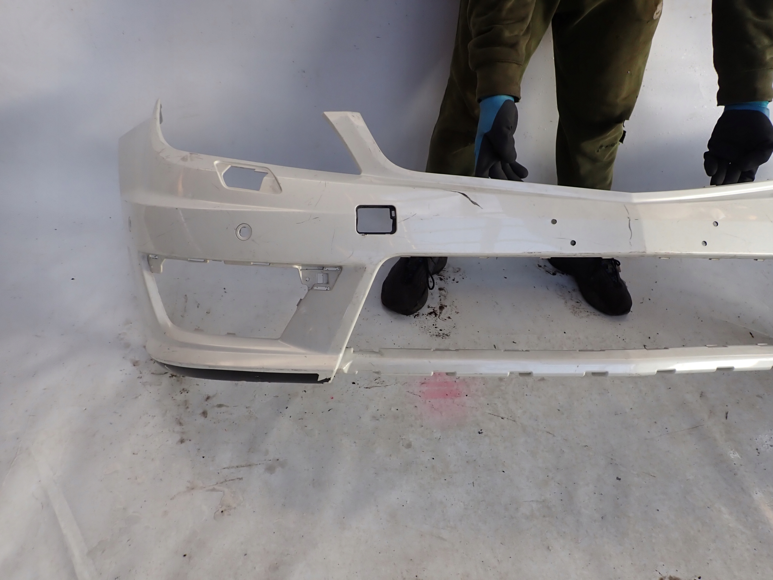 MERCEDES C KLASA W204 AMG 6.3 63 LIFT bumper front front SPR PDC