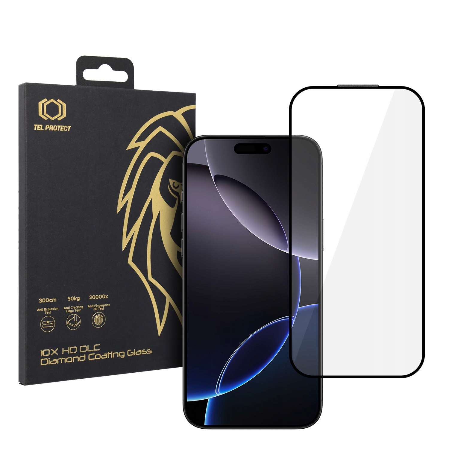 Szkło hartowane do Apple iPhone 17 Pro Max 10X Hd DLC Diamond Coating