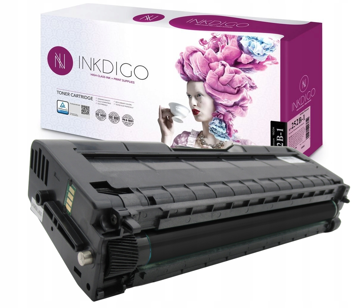 Náhradní toner 407716 pro Ricoh Sp C 252 262 Black