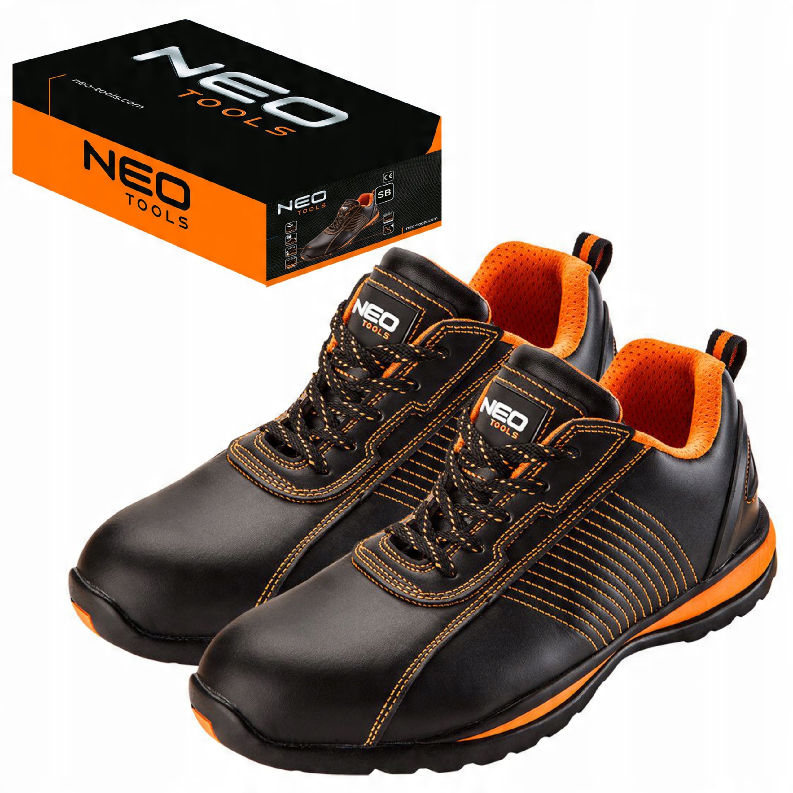 

Neo Buty Półbuty Robocze Skórzane 82-104 R. 43