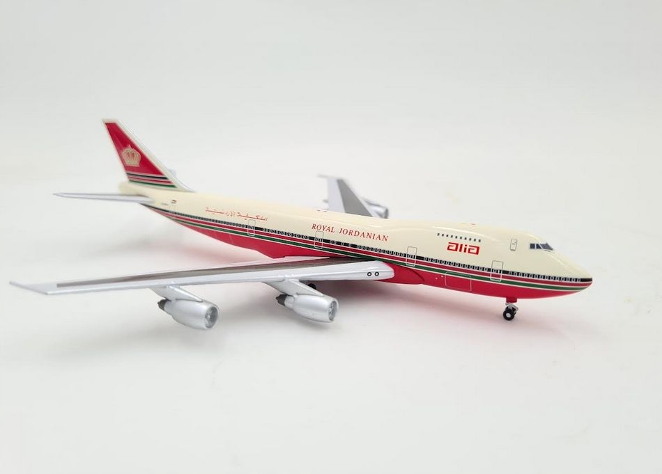 Model Boeing 747-200 Royal Jordania 1:500 Inflight