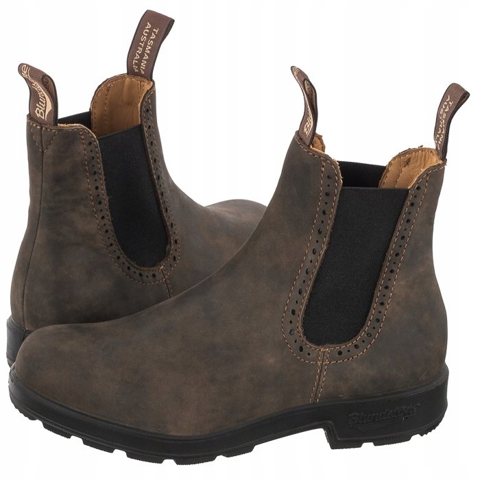 Boty Obuv Kožené Boty Blundstone 1351 Rustic Hnědé