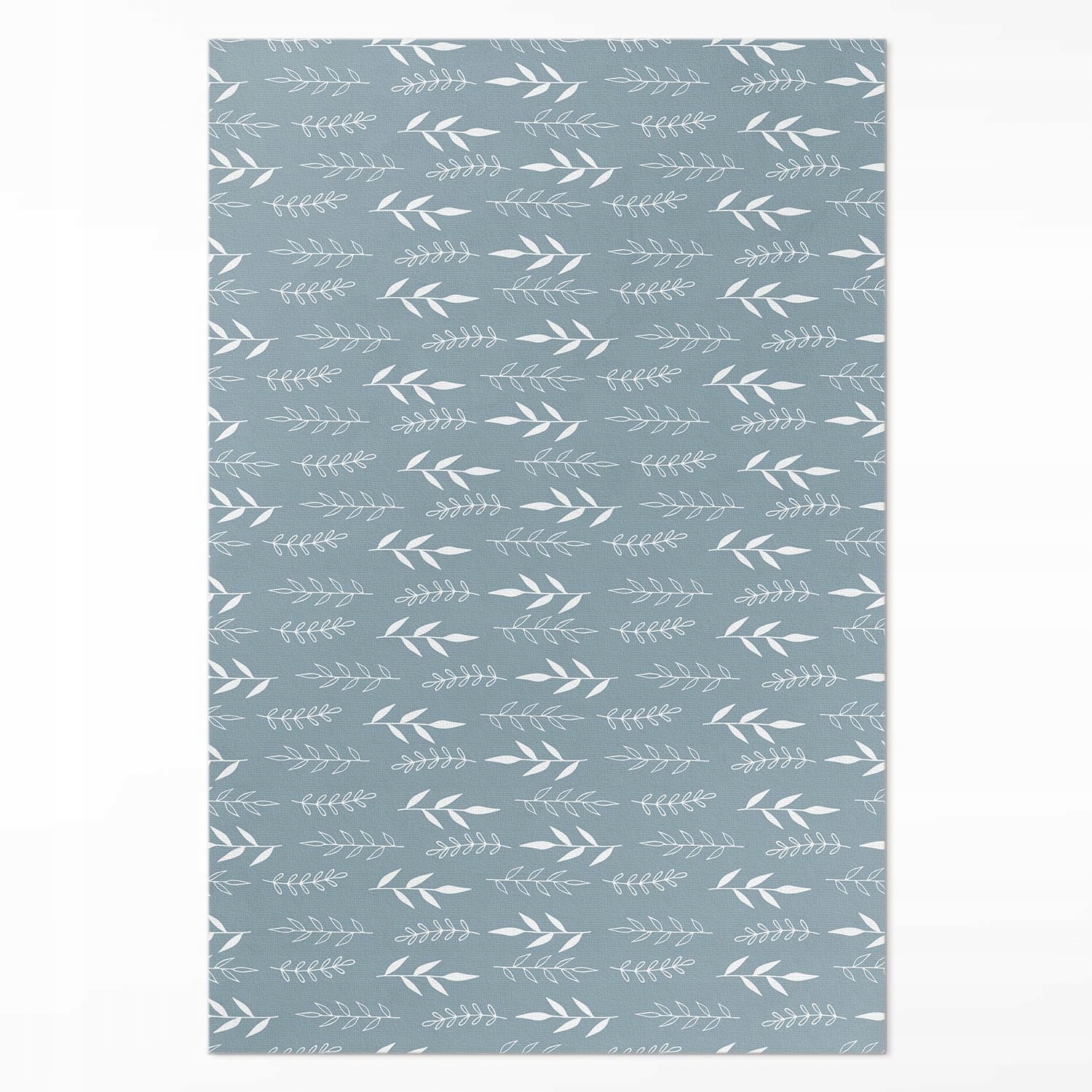 Pvc koberec do kancelárie Minimalistická ilustrácia vetvičky a listy 100 x 150 cm