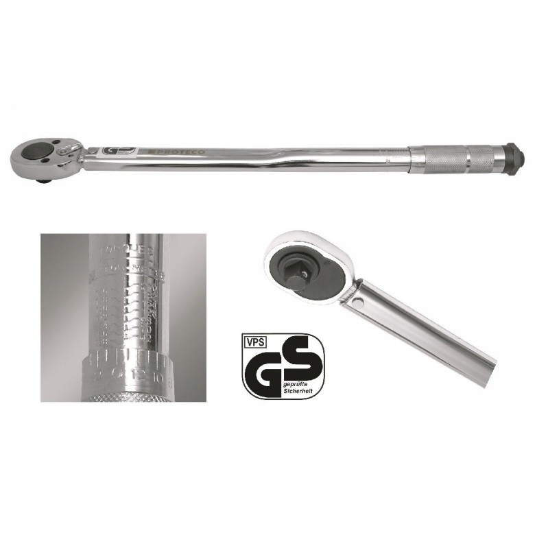 Klucz dynamometryczny 2-24 Nm 1/4" Proteco Kod producenta 43OMK02514