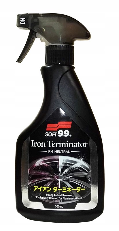 

SOFT99 Iron Terminator Do Felg, Efekt Krwawienia