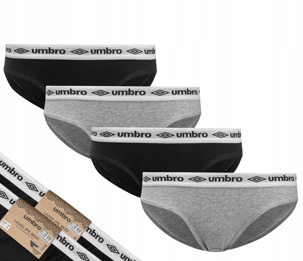 

Figi damskie Umbro bawełna 4 Pak r. L mix