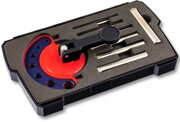 Zestaw Wiertła Diamentowe 4-12MM Stalco