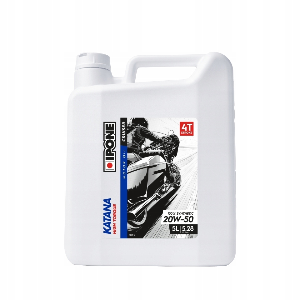 Ipone Katana High Torque 20V50 Motorový Olej 100 % Syntetický 5 L (api Sp, Jaso