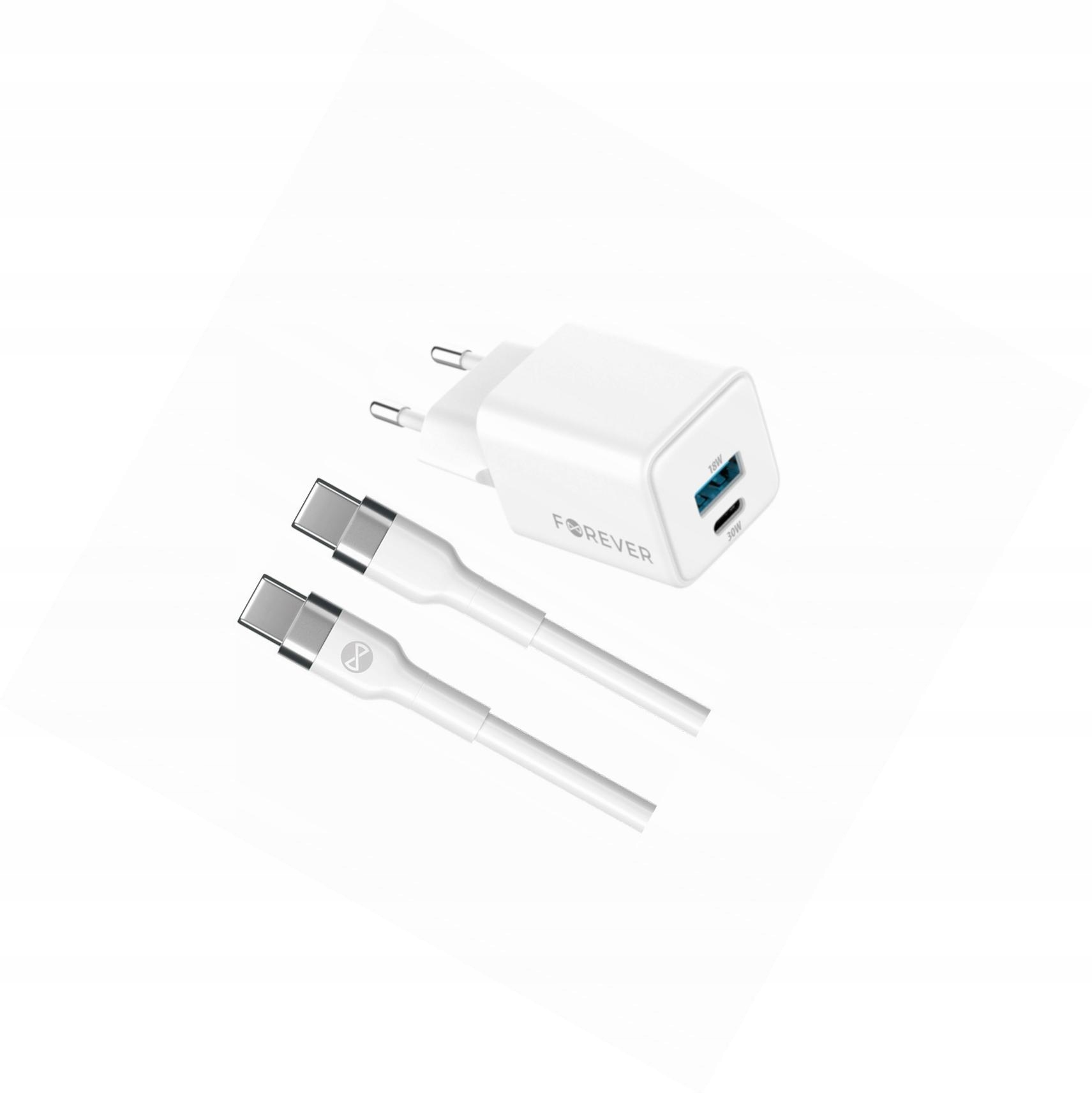 Szybka ładowarka GaN 30W długim z kablem 2m do Xiaomi Redmi Note 12 4G