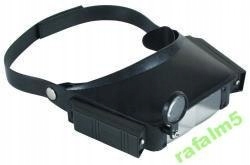 ГОЛОВНАЯ ЛАМПА С ПОДСВЕТКОЙ И ЛУПОЙ