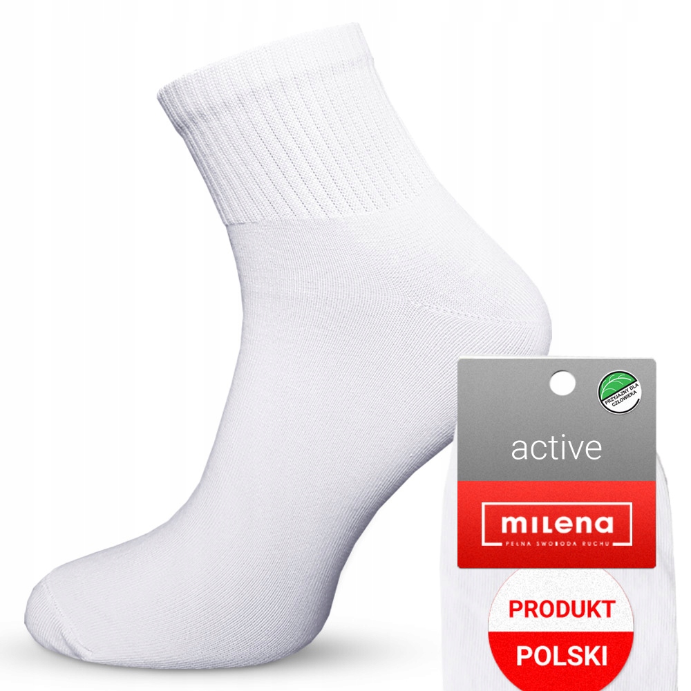 

Krótkie skarpety sportowe Milena Active *41-43