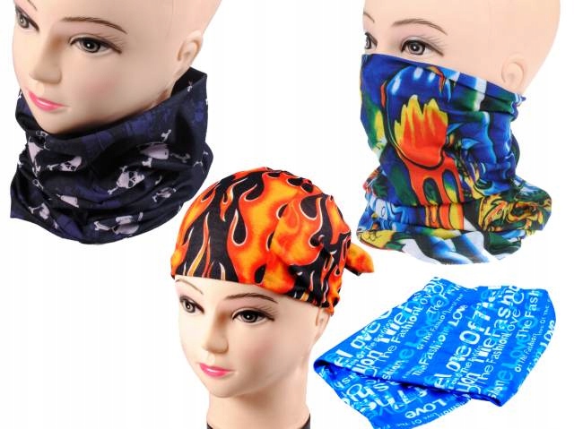 TUBA KOMIN WIELOFUNKCYJNY CHUSTA SPORTOWA 191-83 Kolekcja wielosezonowy