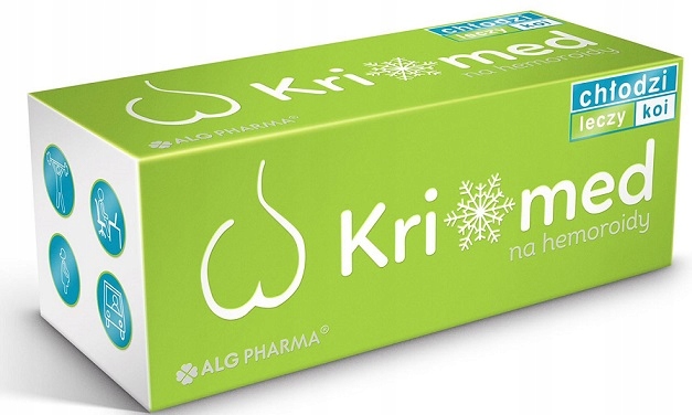 

Kriomed naturalny sztyft chłodzący na Hemoroidy