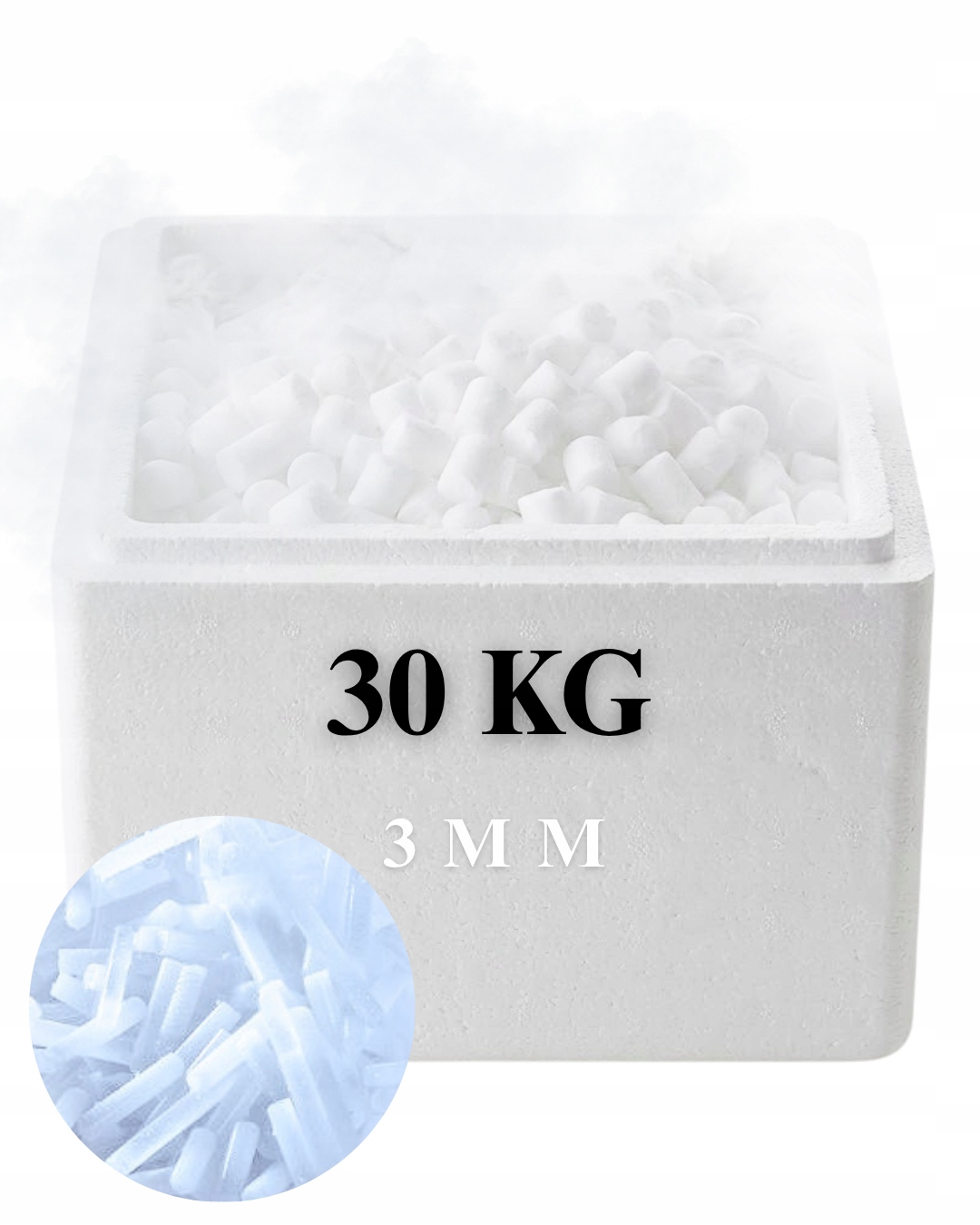 Suchy Lód Do Gastronomii 3 MM 30 Kg Thermobox