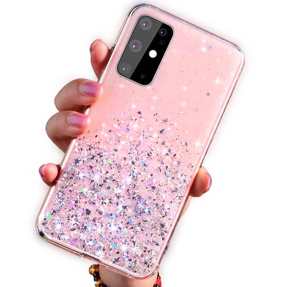 

Etui do Huawei P Smart 2020 Brokat Cekiny