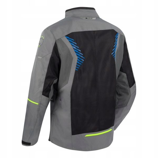 Kurtka motocyklowa BERING BAKUNDU szara M Rozmiar M