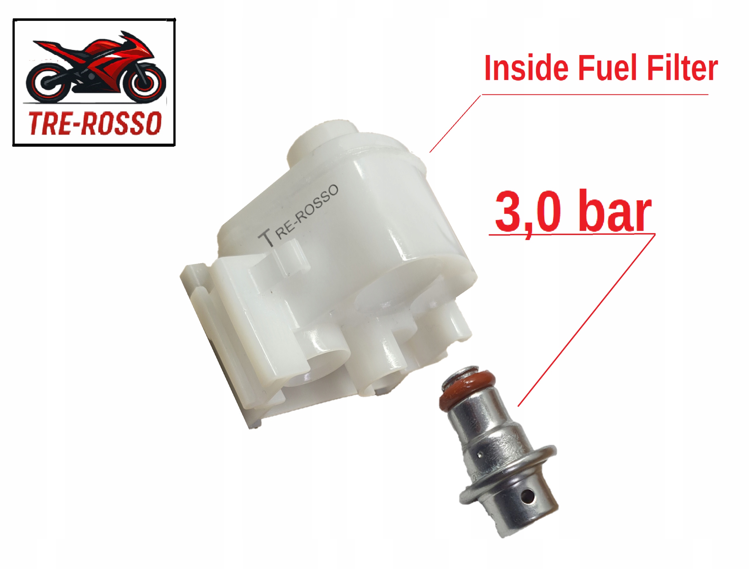 Suzuki Gsx 250 Gsxr Gw Inazuma 13-21 Čerpadlo Palivový filtr regulátor tlaku