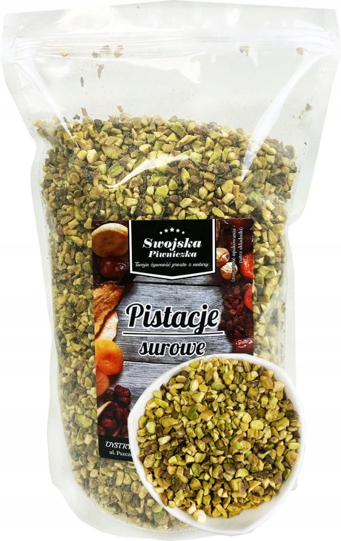 Surové Pistácie Nesolené Kostka 1kg Swojska Piwniczka