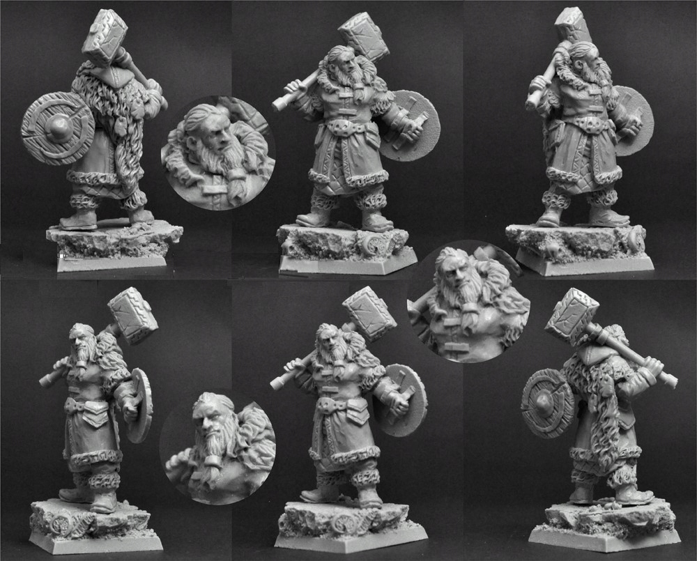 Scibor 28FM0404 Resin- Figurka Rpg Wiking 28mm