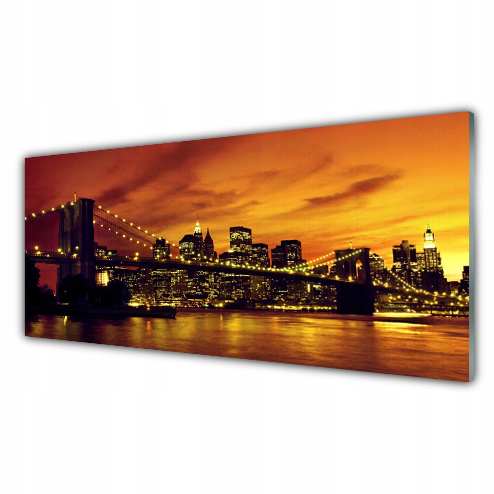 

Obraz akryl z nadrukiem 125x50 Most Architektura